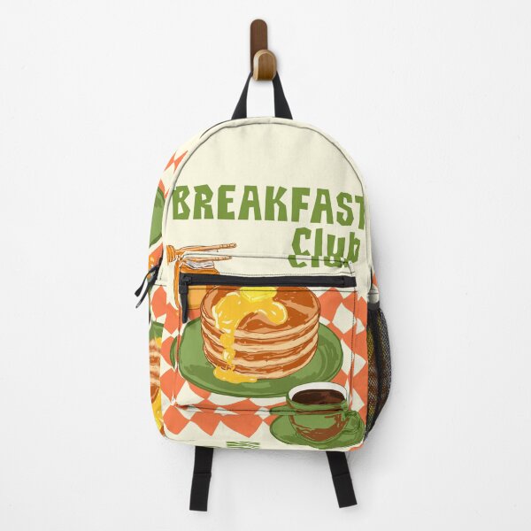 Item preview, Retro Pancake & Coffee Breakfast Club Illustration designed and sold by MaiZephyr.