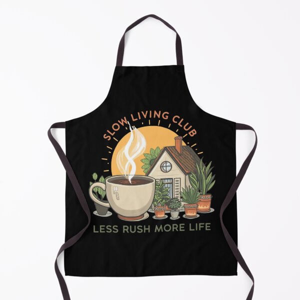 Item preview, Slow Living Club – Take It Easy Society designed and sold by KapiPrint.