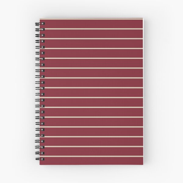 Aperçu de l'œuvre Motif à fines rayures horizontales rouges et beiges créée et vendue par pattern-archive.