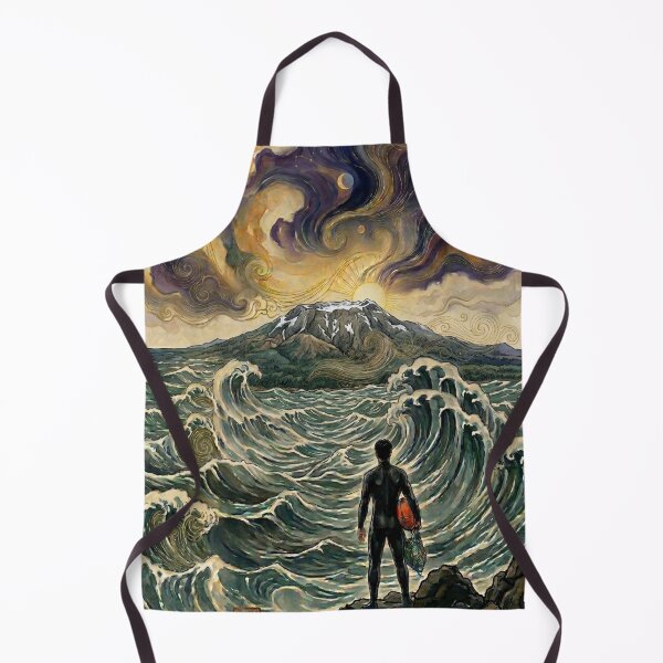 Item preview, Hallasan Mountain & The Sea Diver - Mystic Korean Landscape designed and sold by KOREA-HAENAM.