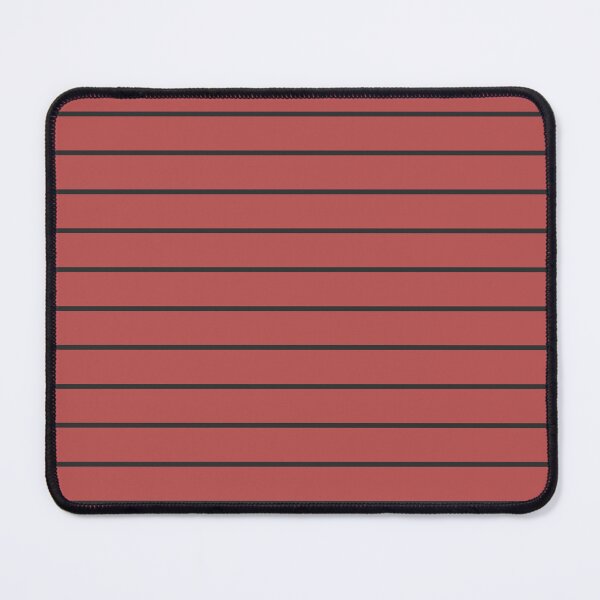 Item preview, Red And Charcoal Horizontal Pinstripes Pattern designed and sold by pattern-archive.