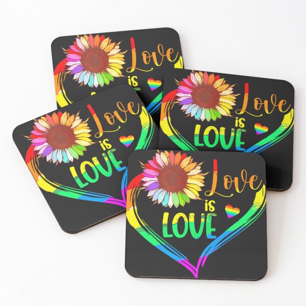 Item preview, SunHeart Love Is Love Lgbt Gay Lesbian Pride designed and sold by GarinaguHN.