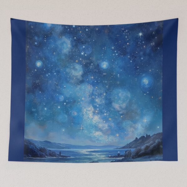 Item preview, Starry Coastal Night designed and sold by Mary Spencer.