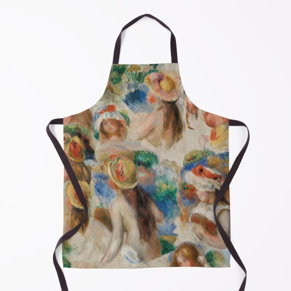 Item preview, Study of Heads by Pierre-Auguste Renoir: Impressionist Garden Portrait Poster designed and sold by artofuniverse.
