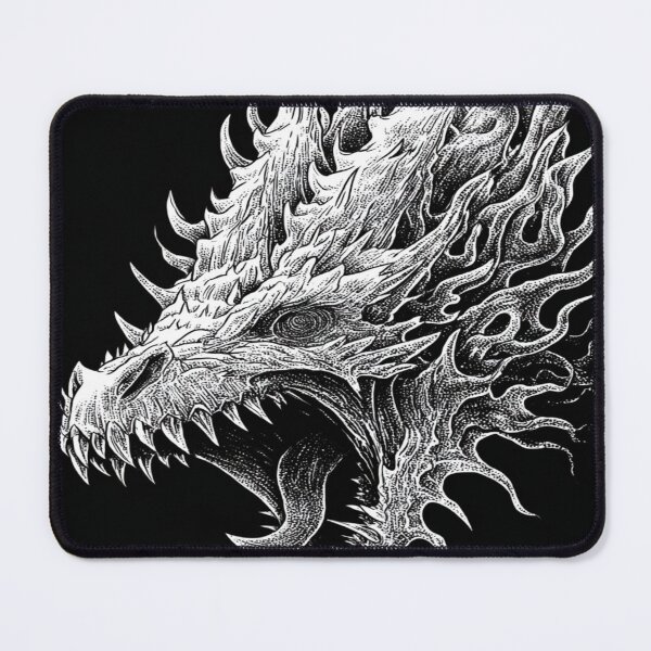 Item preview, Fierce Roaring Dragon Head Fantasy Art designed and sold by NicolasGlowArt.