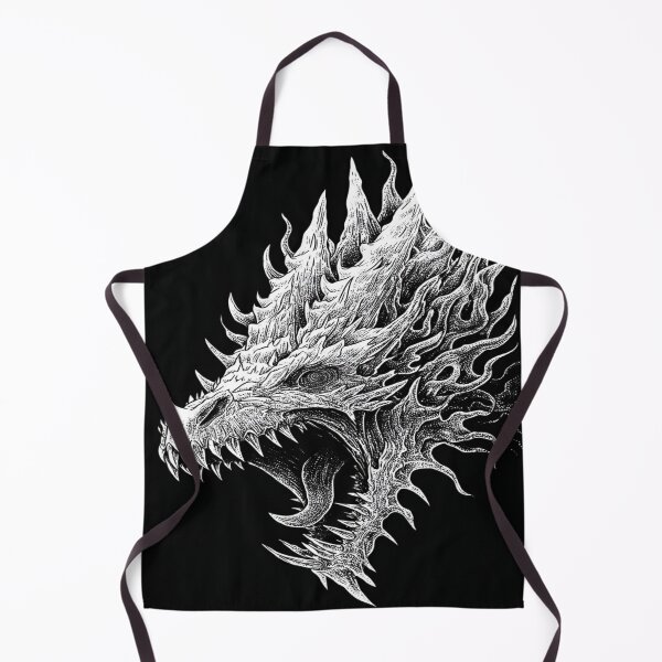 Item preview, Fierce Roaring Dragon Head Fantasy Art designed and sold by NicolasGlowArt.