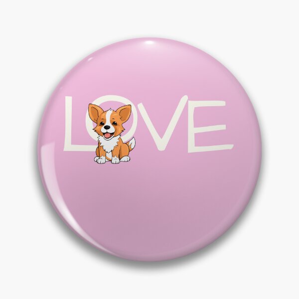 Item preview, Love Corgis-  Sitting edition designed and sold by Teacuppupdesign.