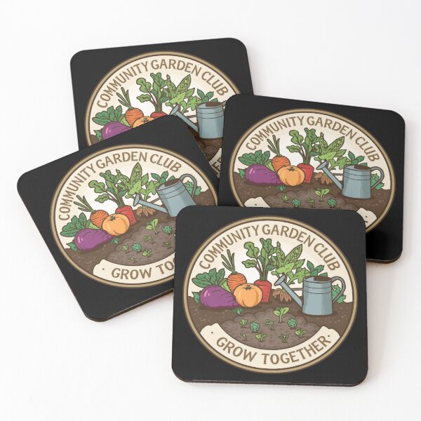 Item preview, Community Garden Club – Grow Together designed and sold by KapiPrint.