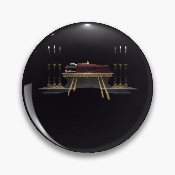 Item preview, Phantom Wolf Witnesses Gothic Cathedral Funeral Rite designed and sold by GeoWhimsy Studio.