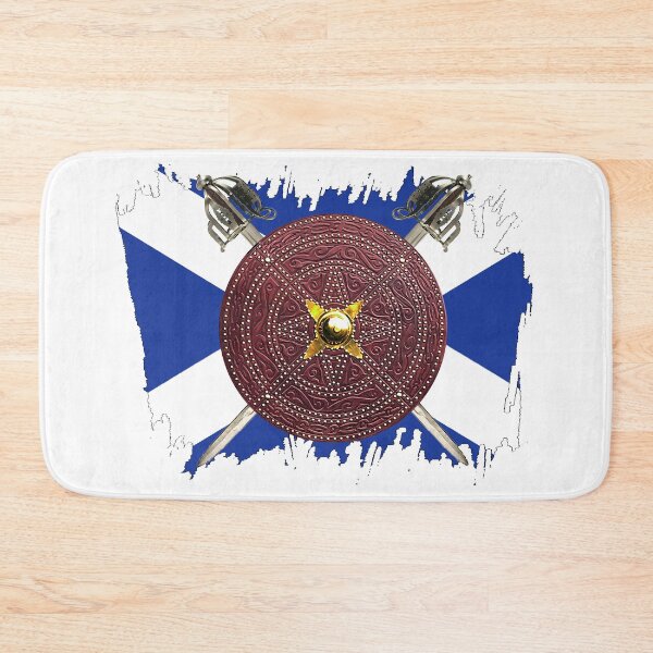Item preview, Saltire Targe and Swords designed and sold by Murph's Images.