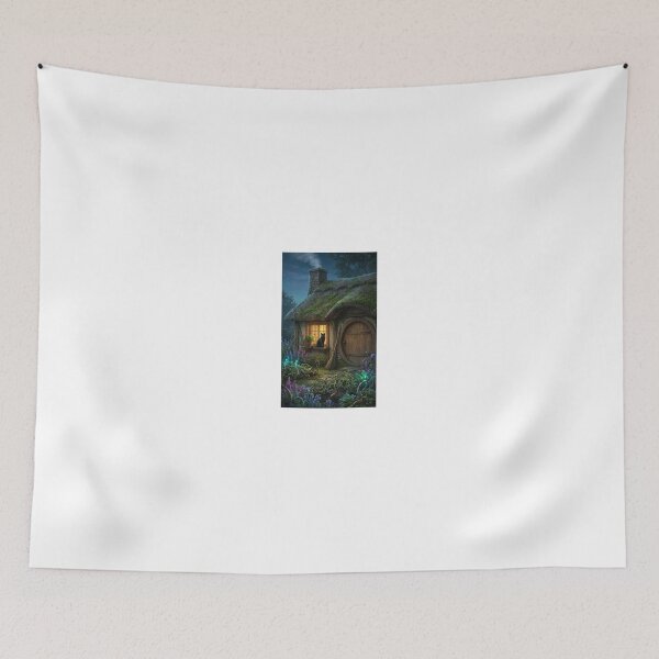 Item preview, Black cat posing in a fantasy world designed and sold by carlsmart1.