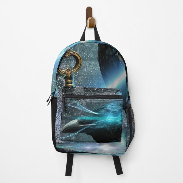 Item preview, Cyber-Alchemy V: The Arcane Raven Guardian designed and sold by Diseño que alegran tu día.