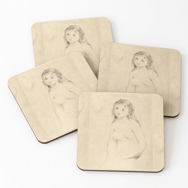 Item preview, Study for a Bather Etude Pour Une Baigneuse by Pierre-Auguste Renoir: Impressionist Figure Study designed and sold by artofuniverse.