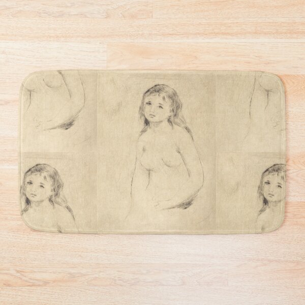 Item preview, Study for a Bather Etude Pour Une Baigneuse by Pierre-Auguste Renoir: Impressionist Figure Study designed and sold by artofuniverse.