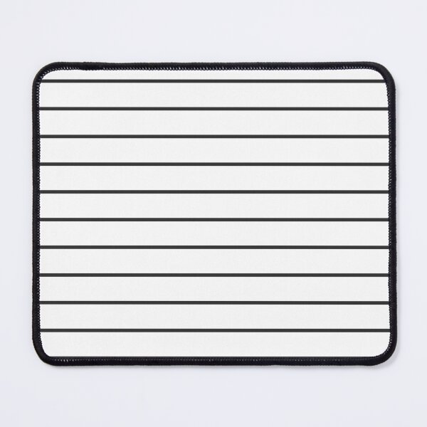 Item preview, White And Charcoal Horizontal Pinstripes Pattern designed and sold by pattern-archive.
