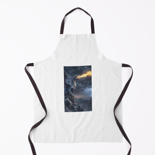 Item preview, Fire breathing dragon atop a mountain designed and sold by carlsmart1.