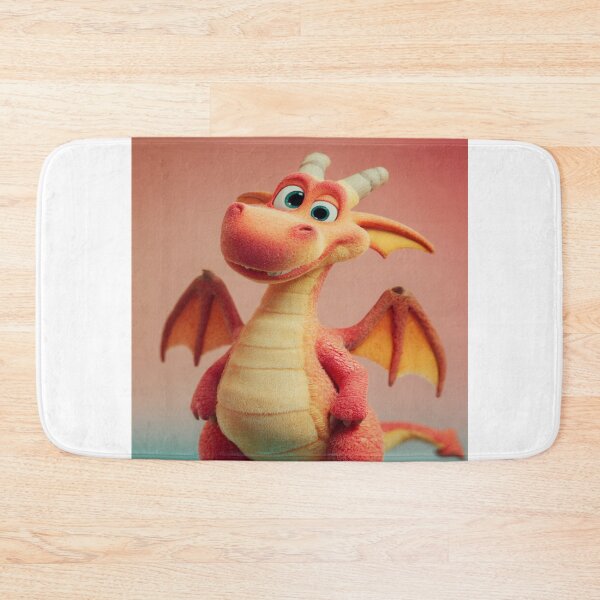 Item preview, Adorable Plush Style Dragon Mythical Creature designed and sold by NicolasGlowArt.
