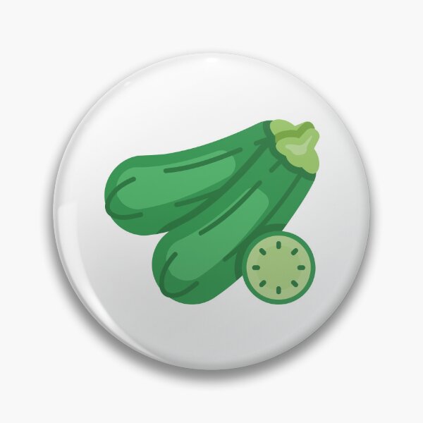 Item preview, Fresh Green Zucchini - Summer Squash Sticker for Grilling & Healthy Meals designed and sold by Tr Creative Design.
