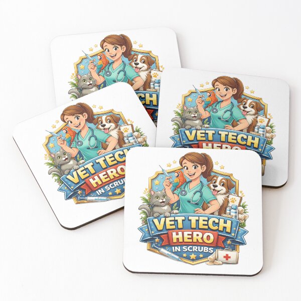 Item preview, Vet Tech Hero In Scrubs designed and sold by the-dovlat.