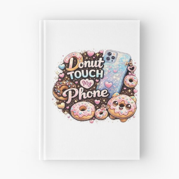 Item preview, Donut Touch My Phone designed and sold by Yousrashirt ⭐⭐⭐⭐⭐.