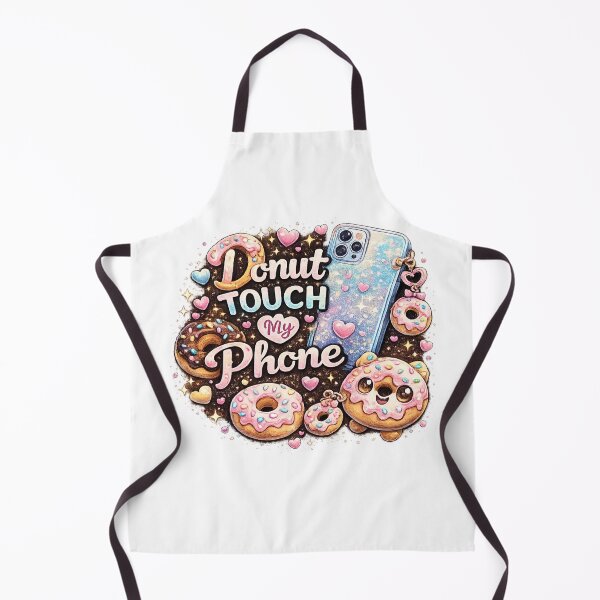 Item preview, Donut Touch My Phone designed and sold by Yousrashirt ⭐⭐⭐⭐⭐.