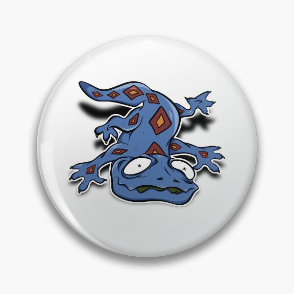 Item preview, The blue gecko monster is very happy designed and sold by MonstyClub.