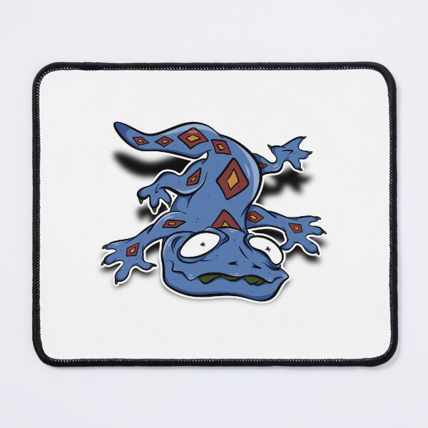 Item preview, The blue gecko monster is very happy designed and sold by MonstyClub.