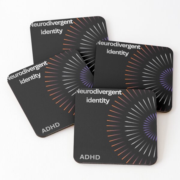 Item preview, Neurodivergent Identity ADHD Radiant Art Design designed and sold by MaxfordStudio.