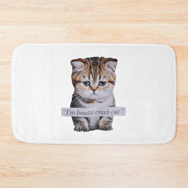 Item preview, I'm boutta crash out Cat  designed and sold by Hedoraxe.