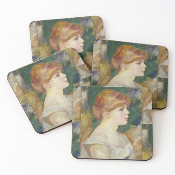 Item preview, Suzanne Valadon by Pierre-Auguste Renoir: Intimate Impressionist Portrait Poster designed and sold by artofuniverse.