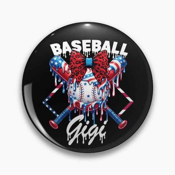Item preview, Baseball Gigi Patriotic Drip Design designed and sold by KIROSALS.