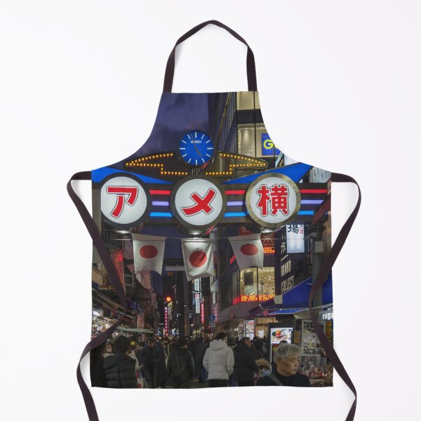 Item preview, Evening Shoppers at Ameyoko Shopping Street, Tokyo designed and sold by Pix4Japan.