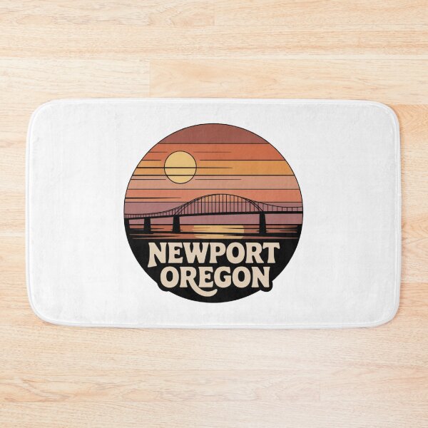 Item preview, Newport Oregon: Sunset Bridge Badge designed and sold by CircinusStore.