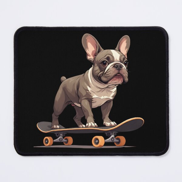 Item preview, Skateboarding French Bulldog Illustration designed and sold by Karolina’s Cozy Creations.