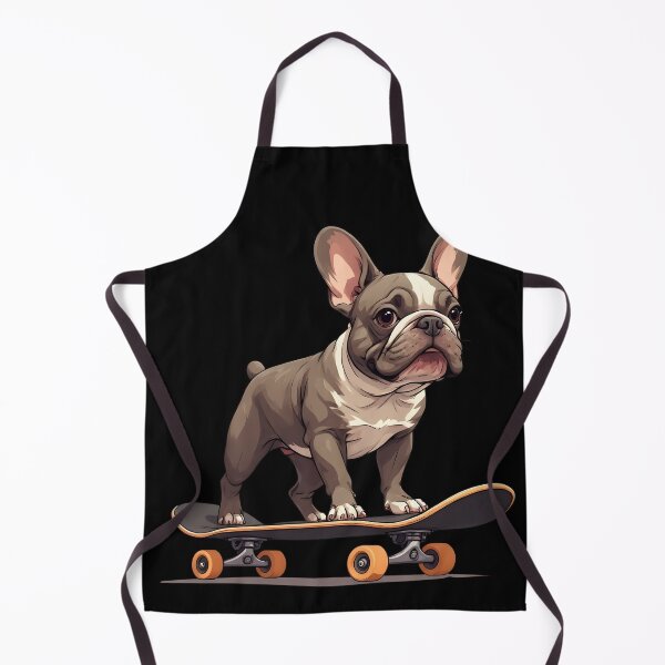 Item preview, Skateboarding French Bulldog Illustration designed and sold by Karolina’s Cozy Creations.