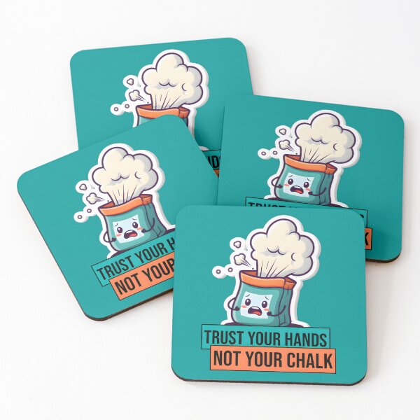 Item preview, Trust Your Hands Not Your Chalk - Funny Climbing & Bouldering designed and sold by LoopassVD.