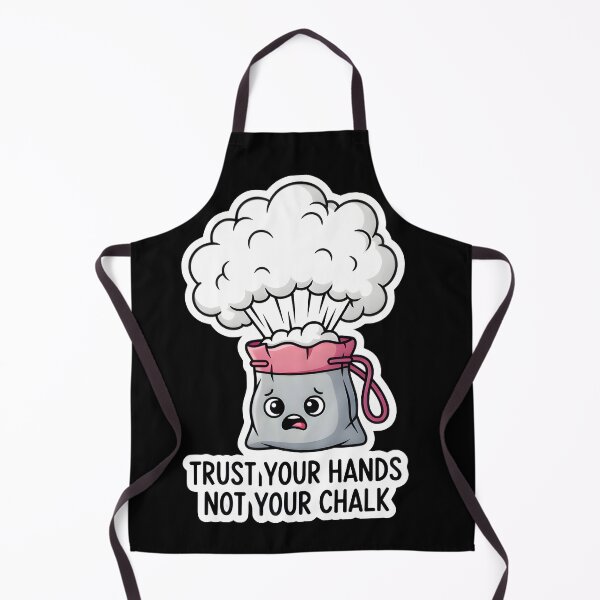 Item preview, Climbing Chalk Bag Explosion - Trust Your Hands Quote designed and sold by LoopassVD.