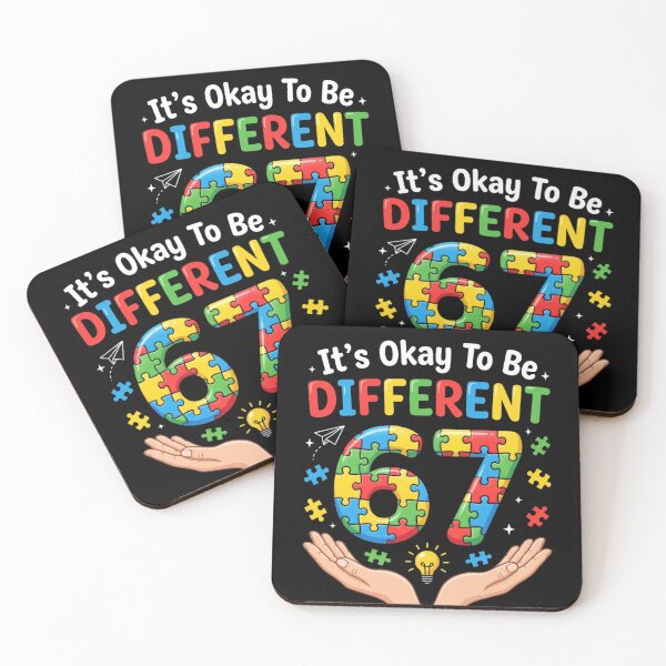 Item preview, It’s Okay To Be Different Autism Awareness Puzzle Design Neurodiversity Gift designed and sold by Trendymindvibes.