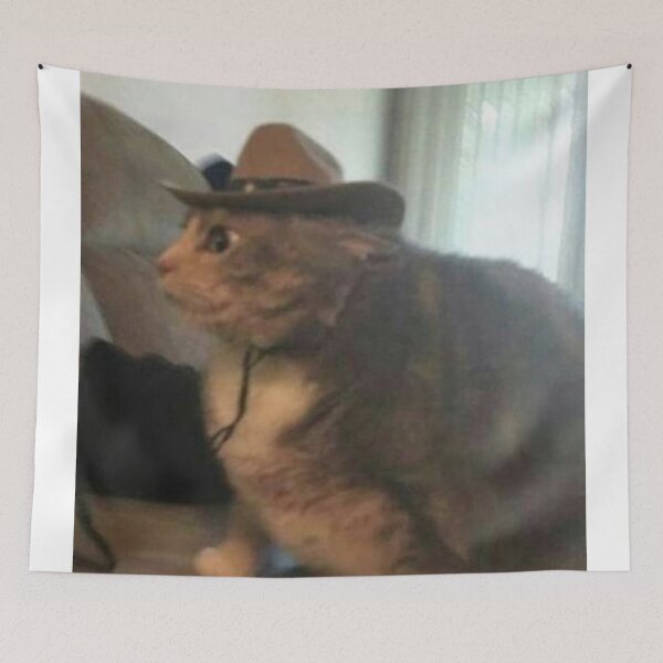 Item preview, Yeehaw Cat designed and sold by Elisabeth Nelson.