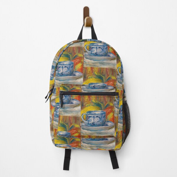 Item preview, Tasse Et Fruits by Pierre-Auguste Renoir: Colorful Impressionist Still Life Poster designed and sold by artofuniverse.