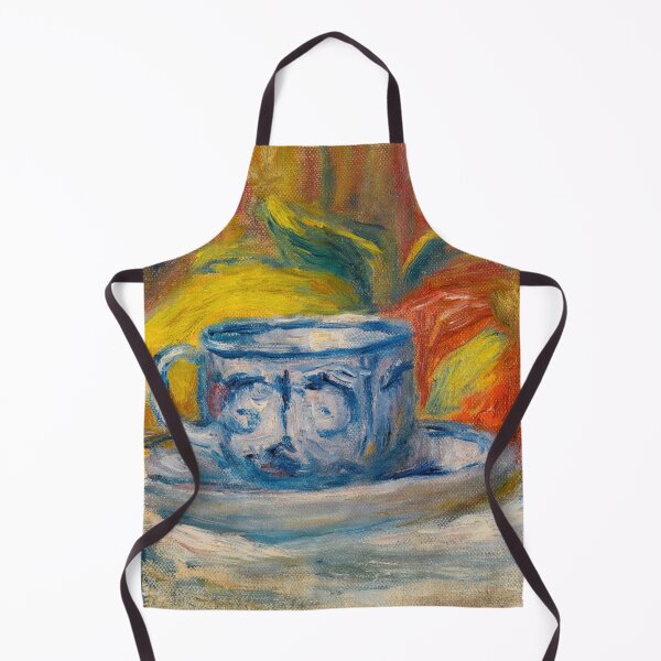 Item preview, Tasse Et Fruits by Pierre-Auguste Renoir: Colorful Impressionist Still Life Poster designed and sold by artofuniverse.