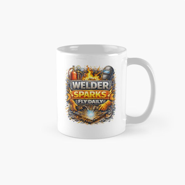Item preview, Welder Sparks Fly Daily designed and sold by the-dovlat.