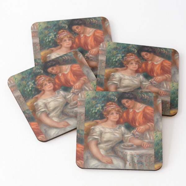 Item preview, Tea Time by Pierre-Auguste Renoir: Impressionist Fine Art Poster designed and sold by artofuniverse.