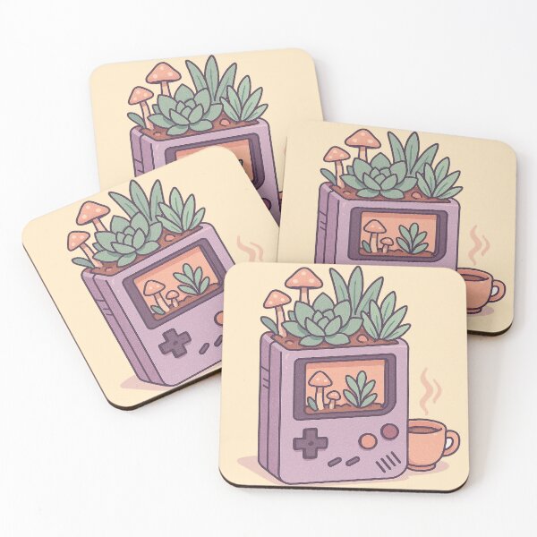 Item preview, Cozy Gamer Nook - Handheld Console Planter designed and sold by FSilk.