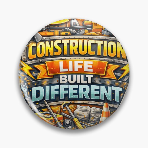 Item preview, Construction Life Built Different designed and sold by the-dovlat.
