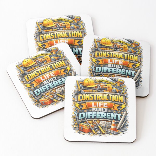 Item preview, Construction Life Built Different designed and sold by the-dovlat.