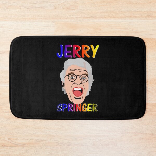 Item preview, Jerry Springer illustration designed and sold by ZooStateofMind.