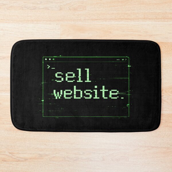 Item preview, Sell Website – Hacker Style Typography designed and sold by Marcite.
