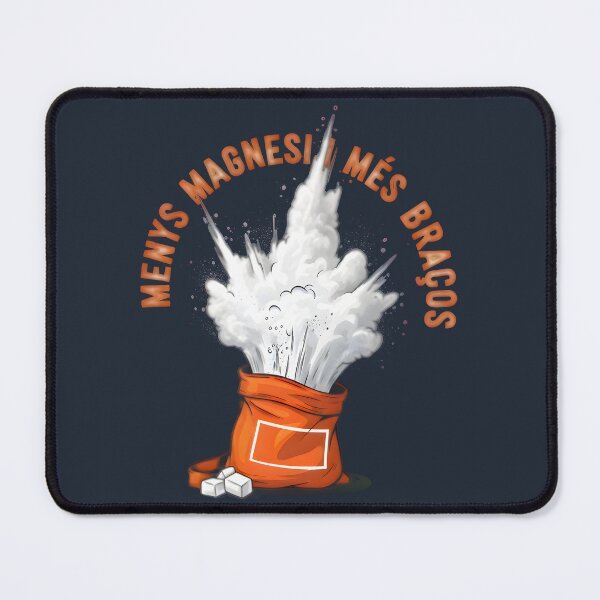 Item preview, Less Chalk More Arms - Explosive Climbing Chalk Bag Art designed and sold by LoopassVD.