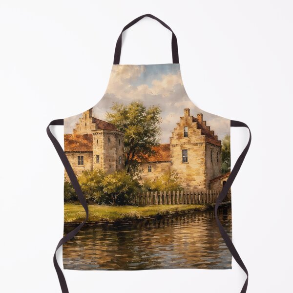 Item preview, Medieval Stone Castle by a River designed and sold by cuprum.